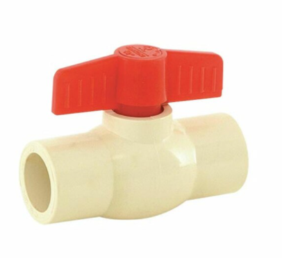 Drainable 1/2" CPVC Ball Valve