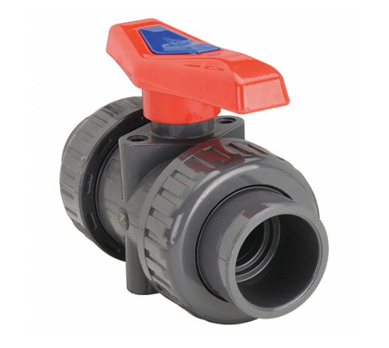 2" PVC SCH 80 Ball Valve sxs