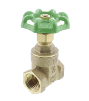 1/2" IPS Lead Free Gate Valve