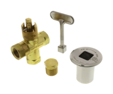 Blue A FlLog Gas Valve A=ANG