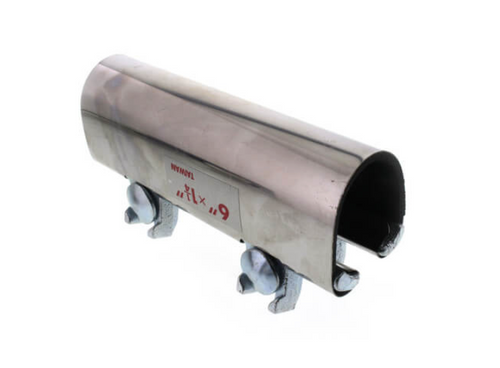 DRS 1" x 6" Stainless Steel Pipe Repair Clamp