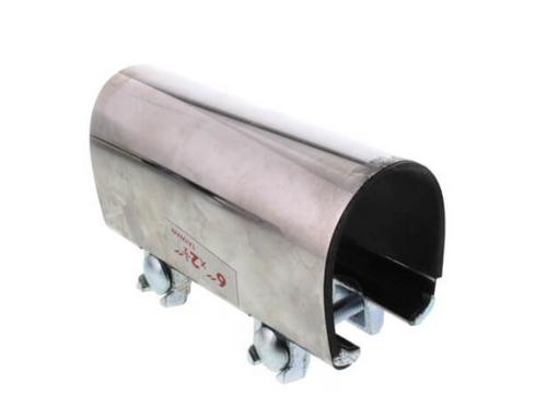 DRS 2 1/2" x 3" Stainless Steel Pipe Repair Clamp