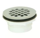 2" Jiffy Joint Shower Drain Stainless Steel Grid