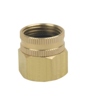 3/4" FIP x 3/4" FHT Brass Swivel Hose Adapter