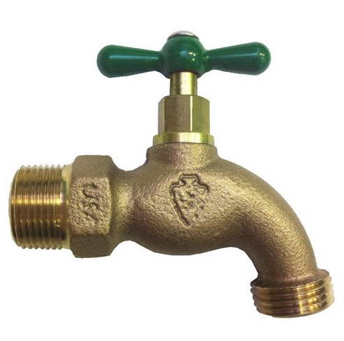 Hose Bibbs 1/2" Male Heavy Duty Brass