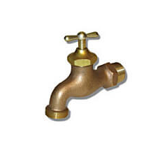 3/4" MIP Lead Free Hose Bibb Rough Brass