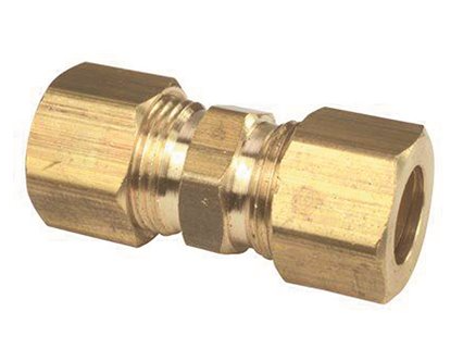 5/8" Compression Lead Free Brass Union, 150 psi
