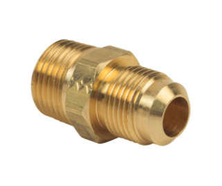 1/2" O.D. Tube x 1/2" MIP Flare Fitting Brass Union