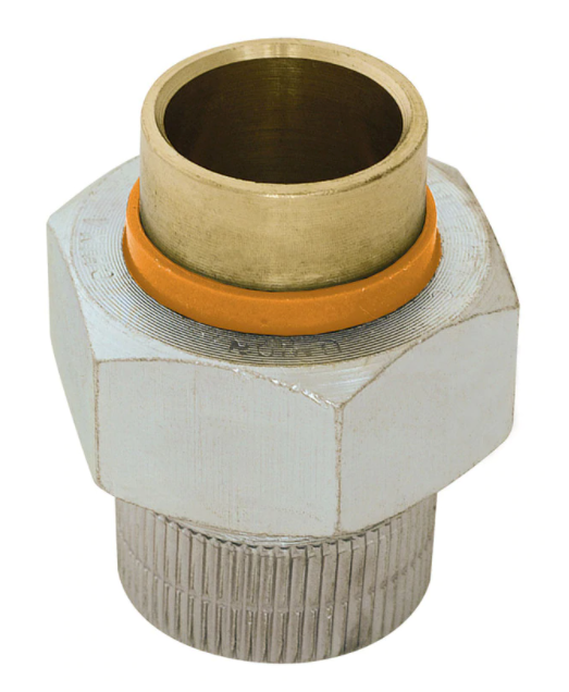 3/4" F x F Solder Dielectric Union Fitting 125 psi