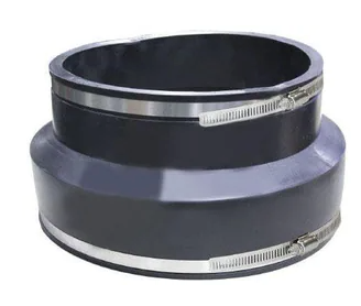 8" x 8" Concrete to Cast Iron, PVC Flexible Coupling