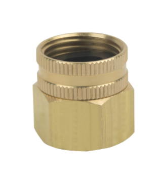 3/4" Female Hose Thread x 3/4" FIP, One-Piece Brass Body