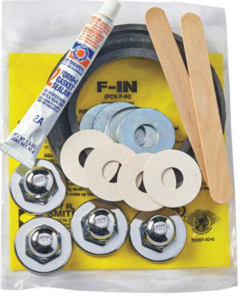 Smith Cap, Nut and Washer Kit with Neoprene Gaskets