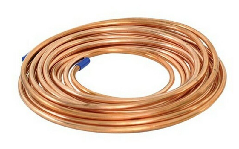 3/8" Soft Copper Pipe Refrigeration, Low Lead
