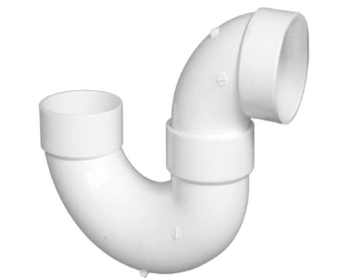 DWV 2 P-Trap with Solvent Weld