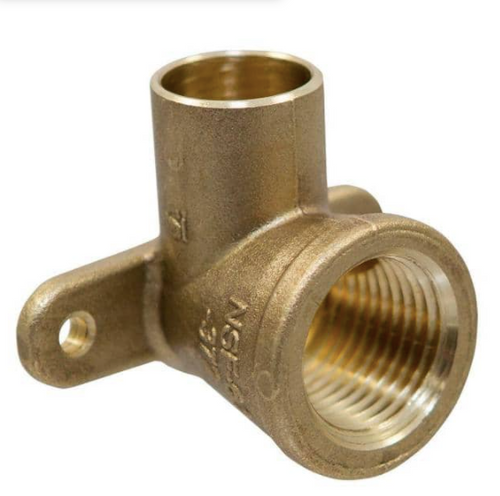 Copper 1/2" C x F Drop Ear Elbow