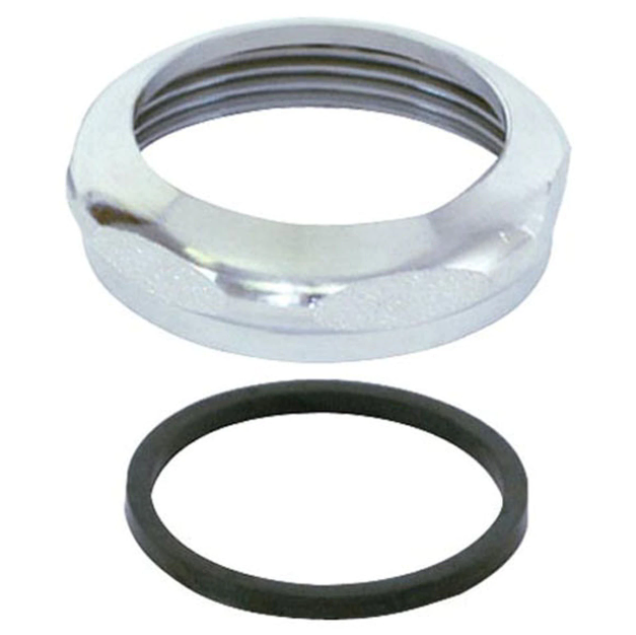 Jones Stephens 1-1/2" Brass Slip Joint Nut w/ Washer