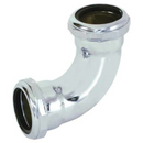 1-1/4" Slip Joint 90 Elbow, Chrome Plated