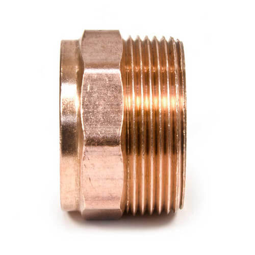 1 1/2" DWV Copper Male Adapter