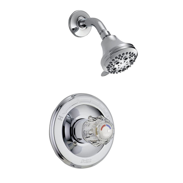 Faucet Shower Trim W/Crystal Handle T13222