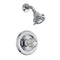 Faucet Shower Trim W/Crystal Handle T13222