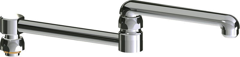 Chicago Faucets Double Jntd Swing Spout DJ13E1JKABCP