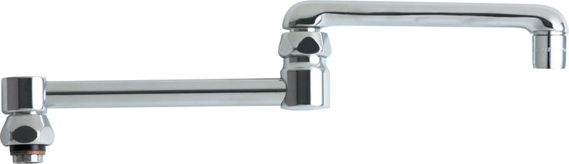 Chicago Faucets Double JoInternaled Swing Spout DJ13JKABCP