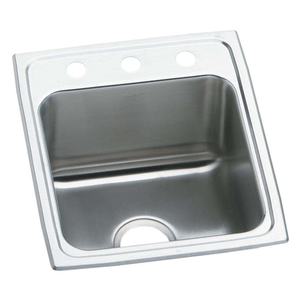 Elkay LRAD1522603 Lustertone Stainless Steel 15 x 22 x 6