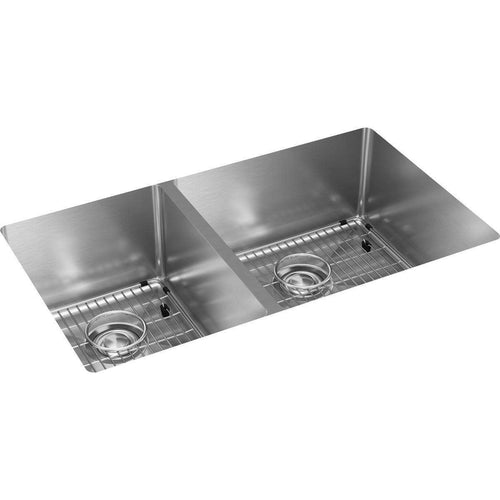 Elkay ECTRU32179LTC SS 31.5 x 18.5 x 9 40/60 Double