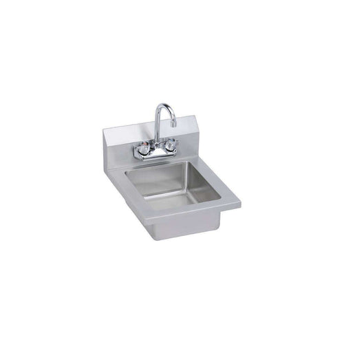 Elkay EHS-14X Hand Sinks, 14X17 OA, 10X12X5 Bowl, 18/300 SS