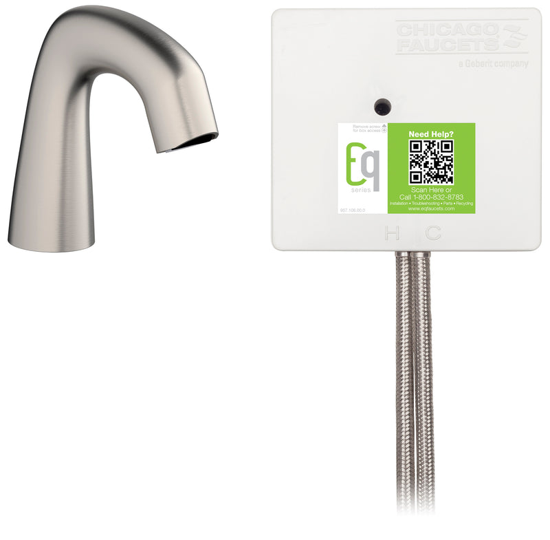 Chicago Faucets Lavatory Faucet EQ Series EQ-A11A-12ABBN