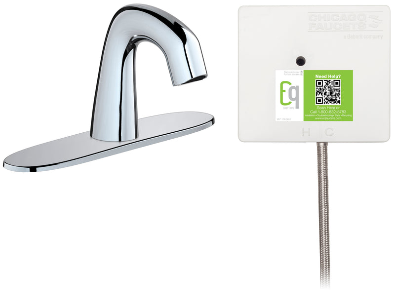 Chicago Faucets Lavatory Faucet EQ Series EQ-A13C-61ABCP