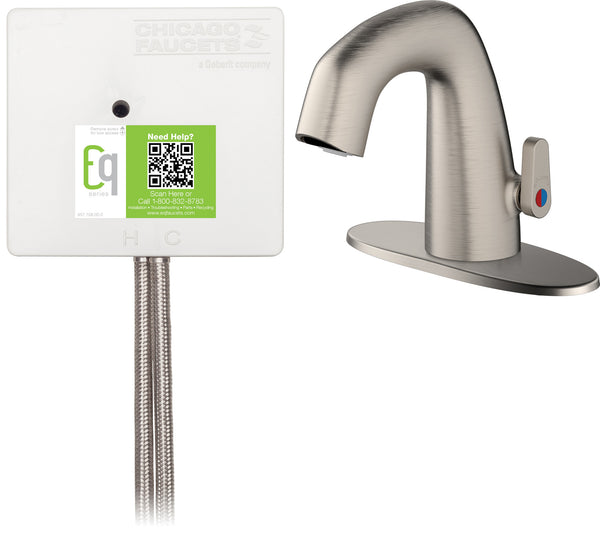 Chicago Faucets Lavatory Faucet EQ Series EQ-A22C-25ABBN