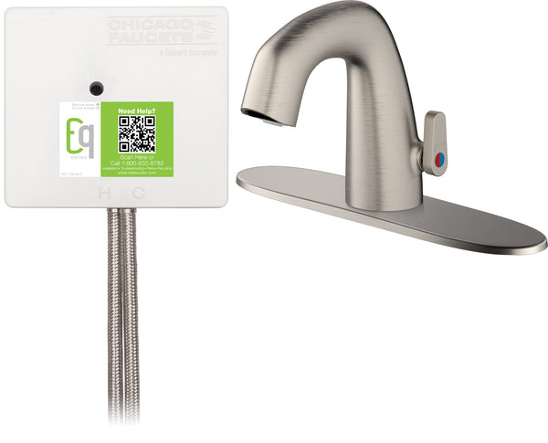 Chicago Faucets Lavatory Faucet EQ Series EQ-A23A-15ABBN