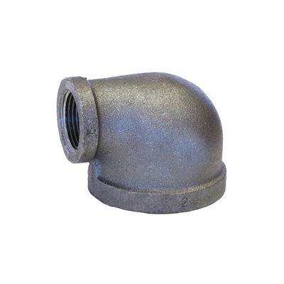 1 1/4" x 3/4" Galvanized Mall 90 Elbow