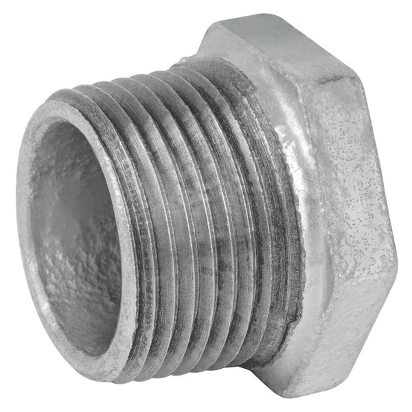 2 x 1 Galvanized Mall Bushing