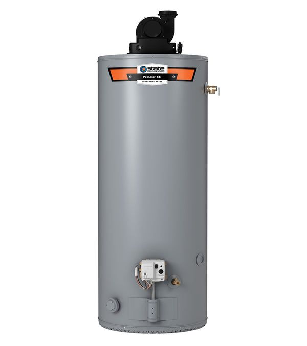 State 50 Gallon Residential Gas Water Heater w/ 40,000 BTUs, 80 First Hour Rating Gallon