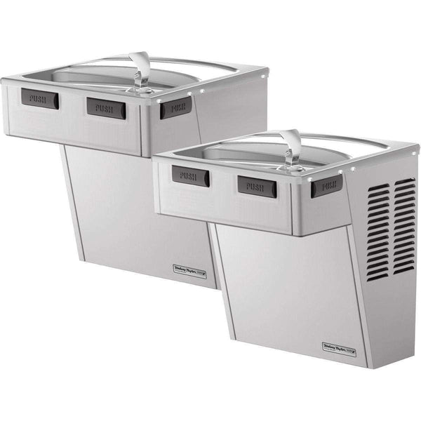 Halsey Taylor Wall Mount Bi-Level ADA Coolers Non-Filtered
