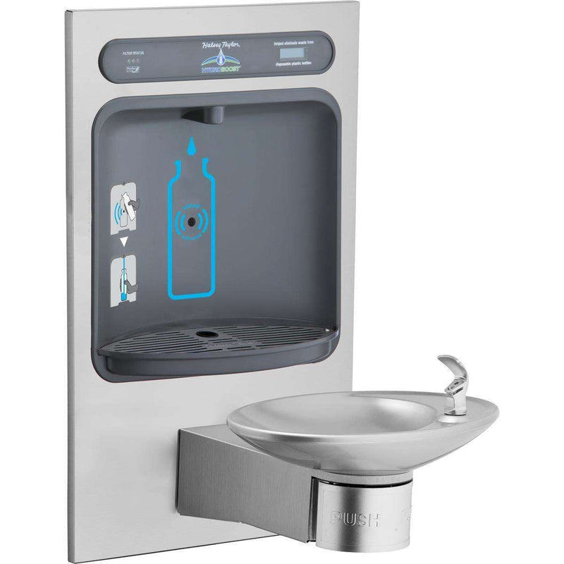 Halsey Taylor HTHBWF-OVLEBP-I Bottle Filling Station &