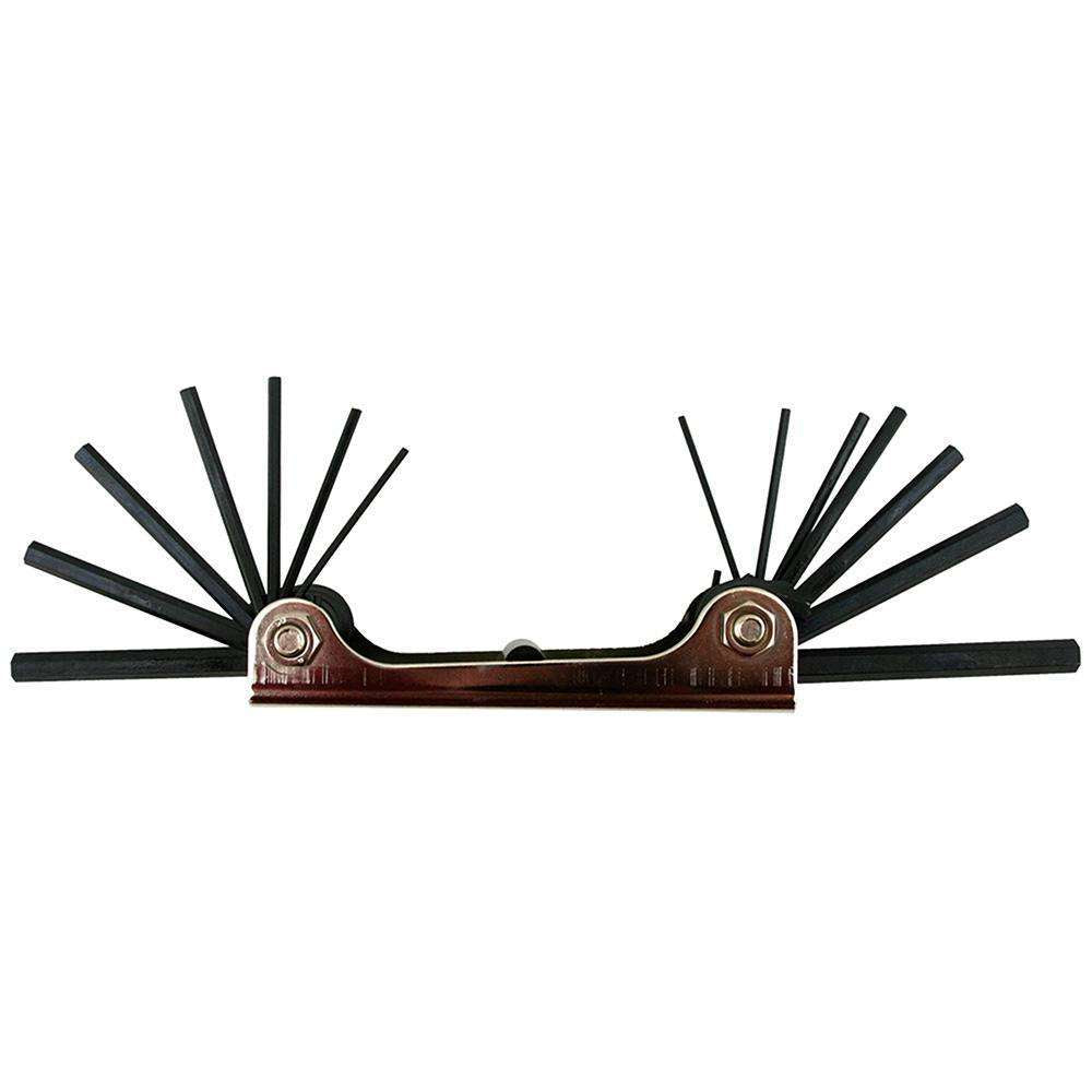 Jones Stephens J40015 14 Piece Folding Hex Key