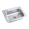 22x25x6" Stainless Steel Sink 4 Hole