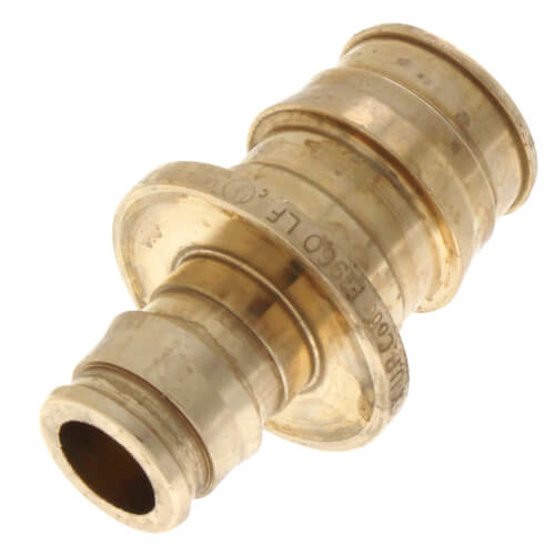3/4 x 1/2 Brass Uponor Coupling