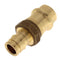 Uponor ProPEX LF Brass Copper Press Adapter, 1/2" PEX x 1/2" Copper