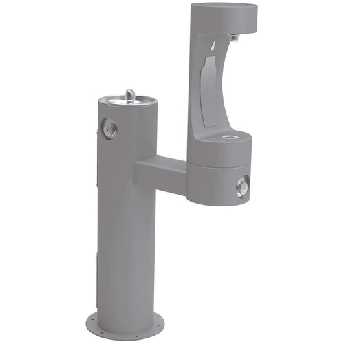 Halsey Taylor 4420BF1LGRY Outdoor Bottle Filling Station