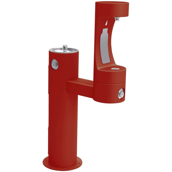 Halsey Taylor 4420BF1LRED Outdoor Bottle Filling Station