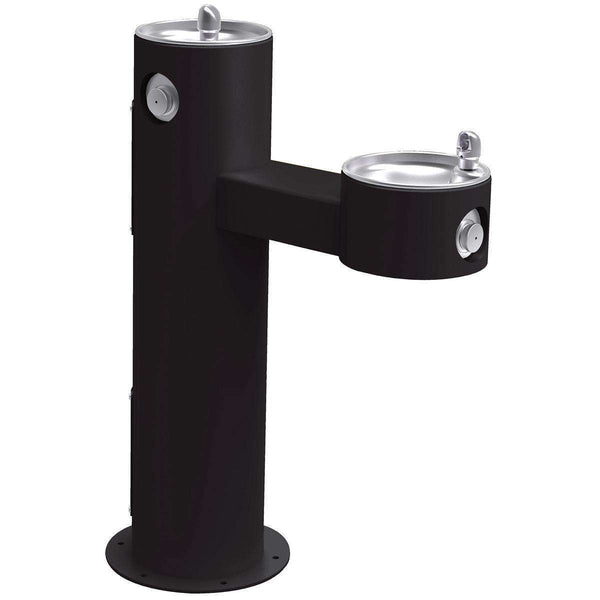 Halsey Taylor 4420BLK Outdoor Ftn Bi-Level Pedestal