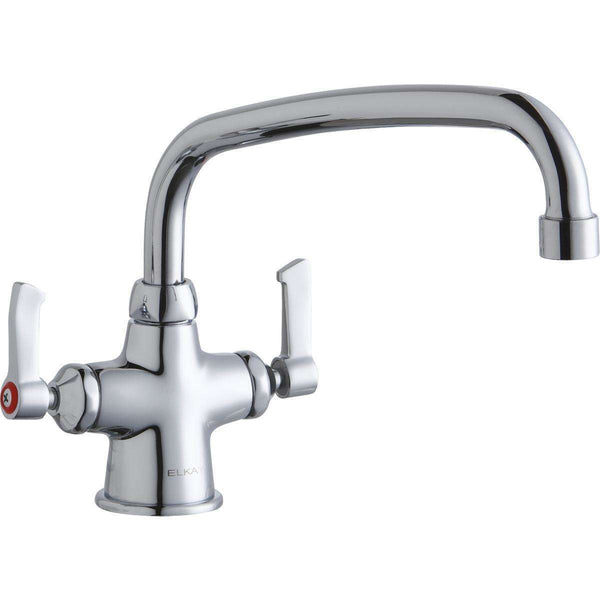 Elkay LK500AT10L2 1 Hole Concealed Deck Faucets 10" Arc Tube