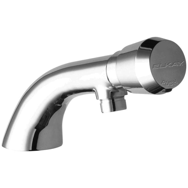Elkay LK654 1 Hole Metered Lavatory Faucets Cast Fixed Spout