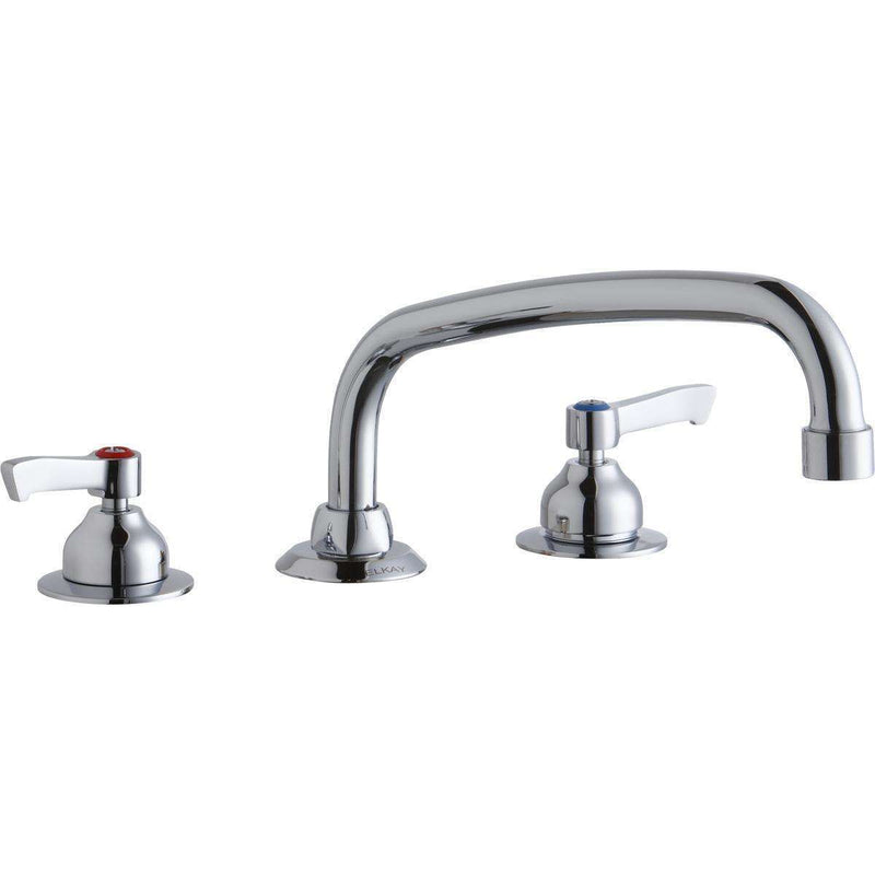 Elkay LK800AT10L2 8" Centers Faucets 10" Arc Tube Spout 2"