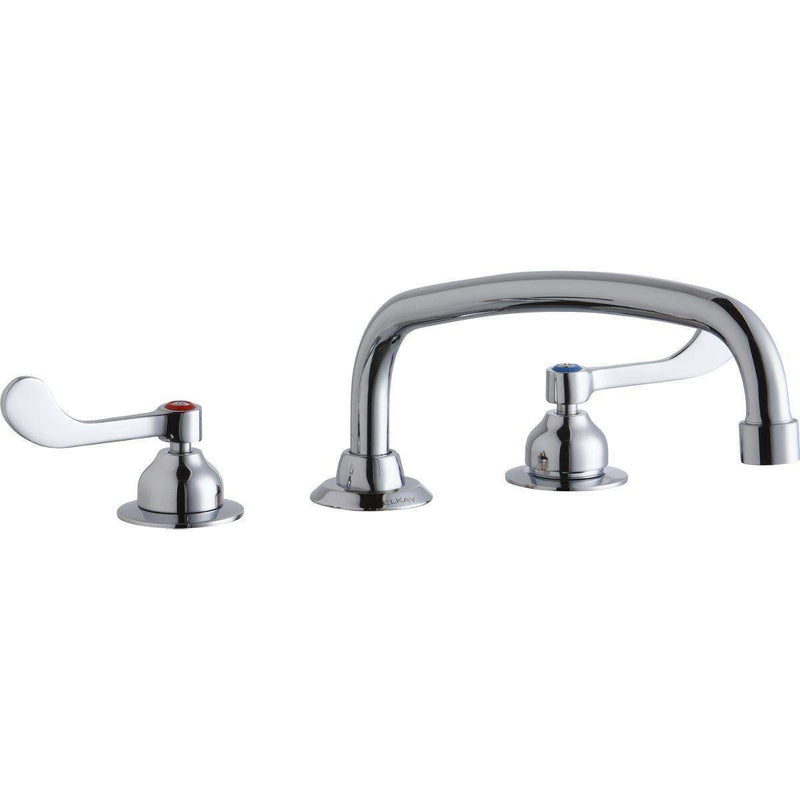 Elkay LK800AT12T4 8" Centers Faucets 12" Arc Tube Spout 4"