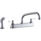 Elkay LK811AT08L2 8" Centers Faucets 8" Arc Tube Spt 2"